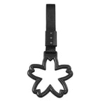BLK Cherry Blossom Shaped Ring Handle Strap for Train Bus Charm Tools