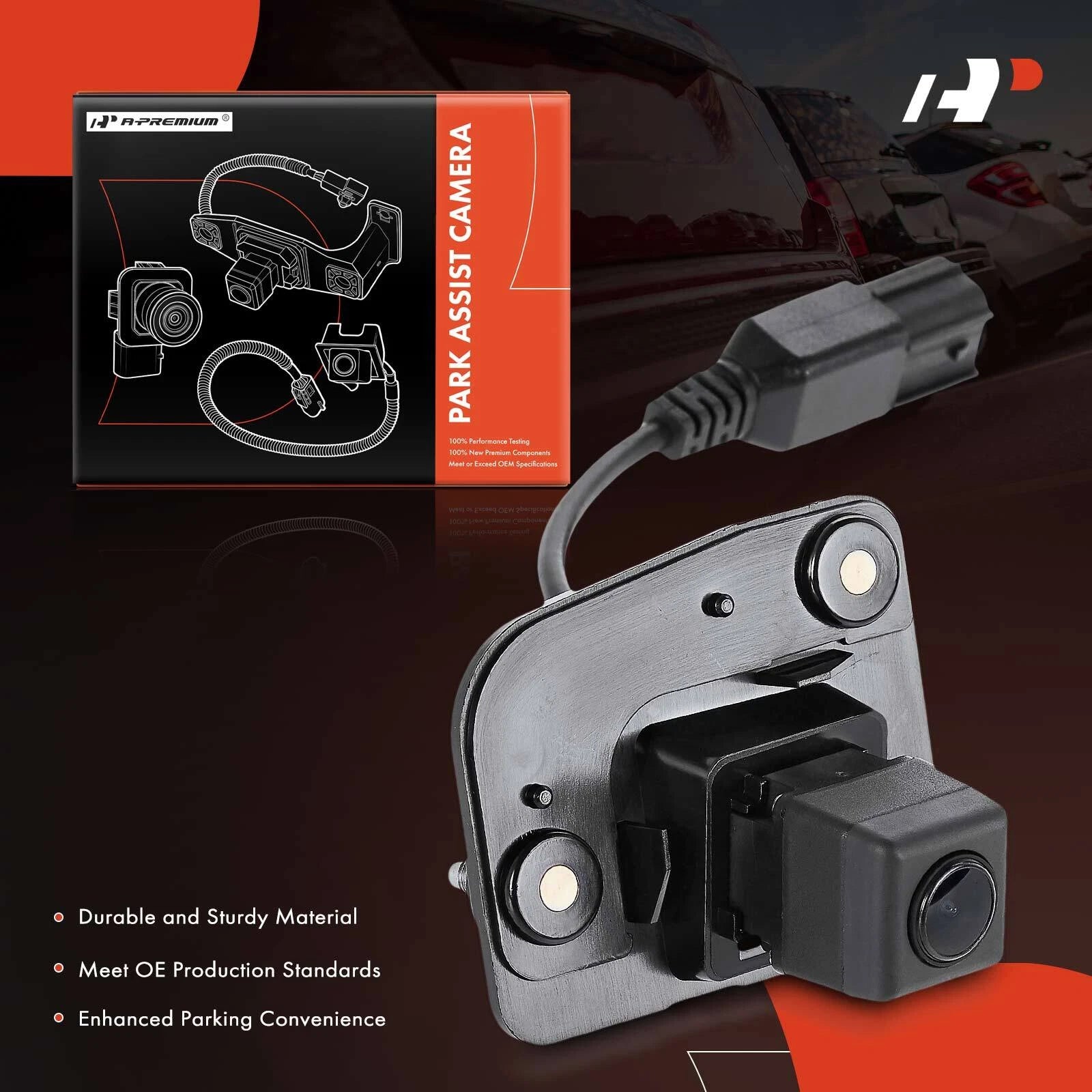 Rear View Backup Park Assist Camera for Nissan Versa Note (2014-2019)