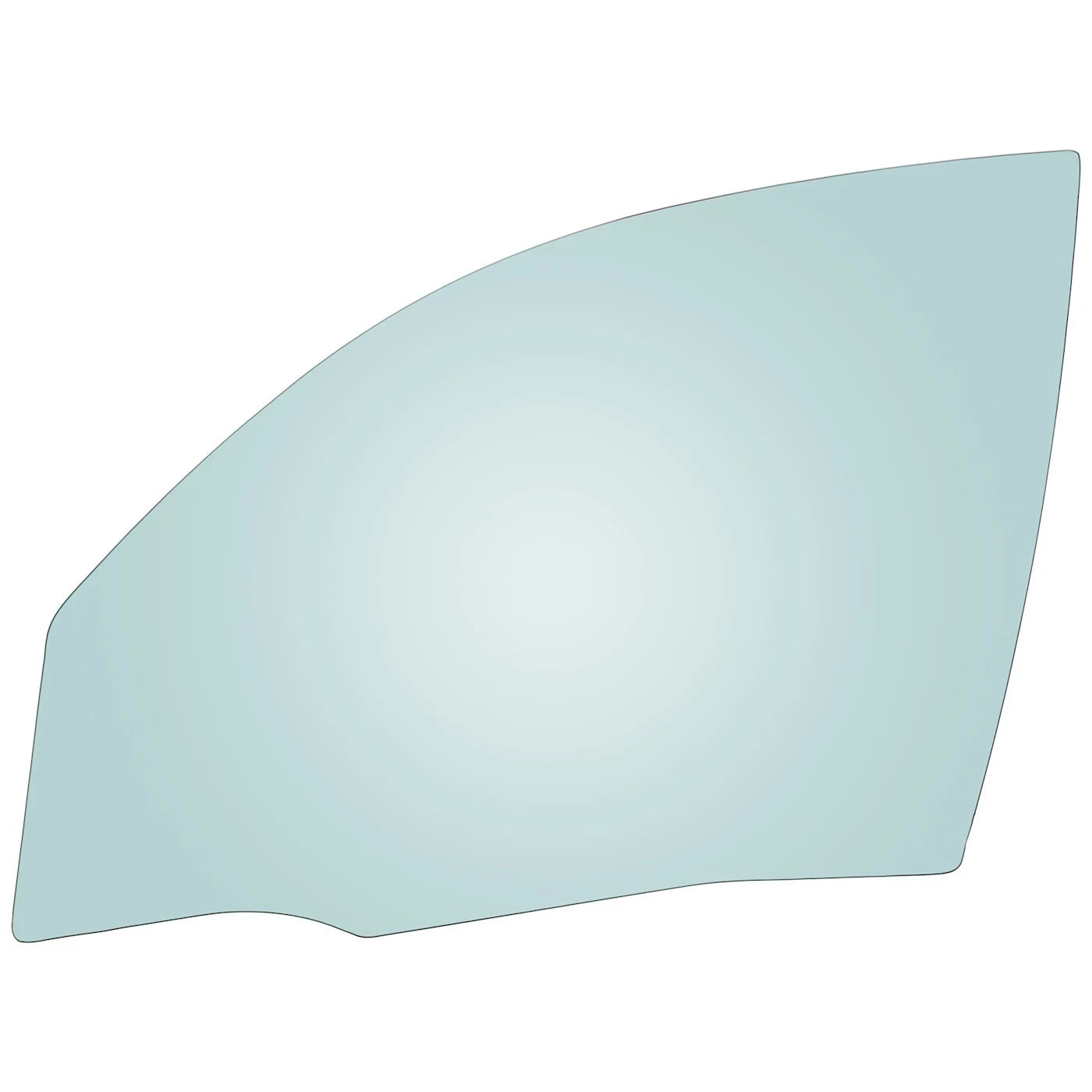 Set of 2 Door Glasses for Chrysler (Front Driver & Passenger Side)