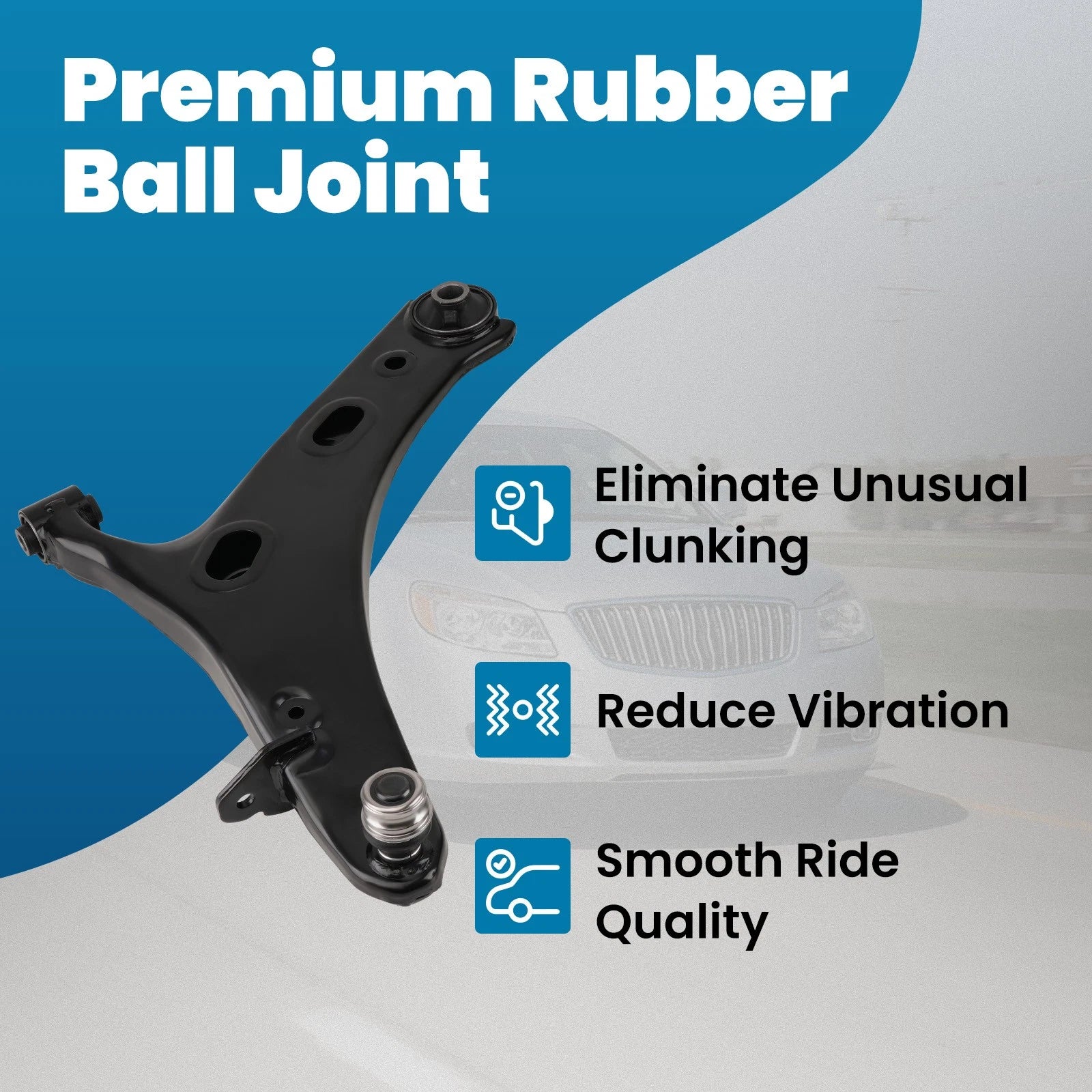 Front Lower Control Arms with Ball Joints for Subaru Forester (2014-2018)