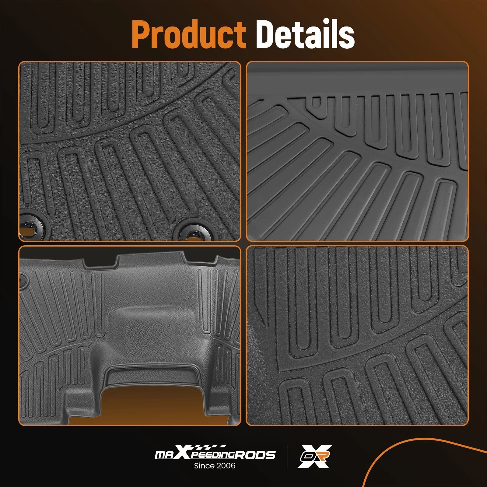 Floor Mats Liner for Lincoln Navigator 2018-2021