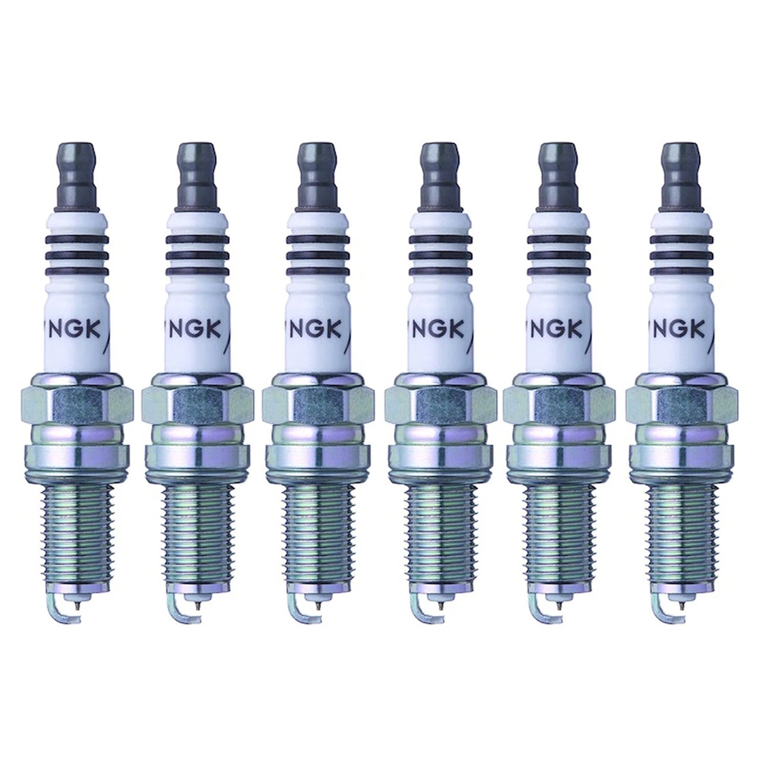Set of 6 NGK Iridium IX Spark Plugs for BMW E34 M5 3.6 L6 (1992)