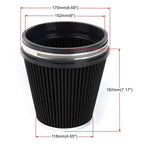 Inlet Truck Air Intake 6" Cone Replacement Dry Air Filter for
