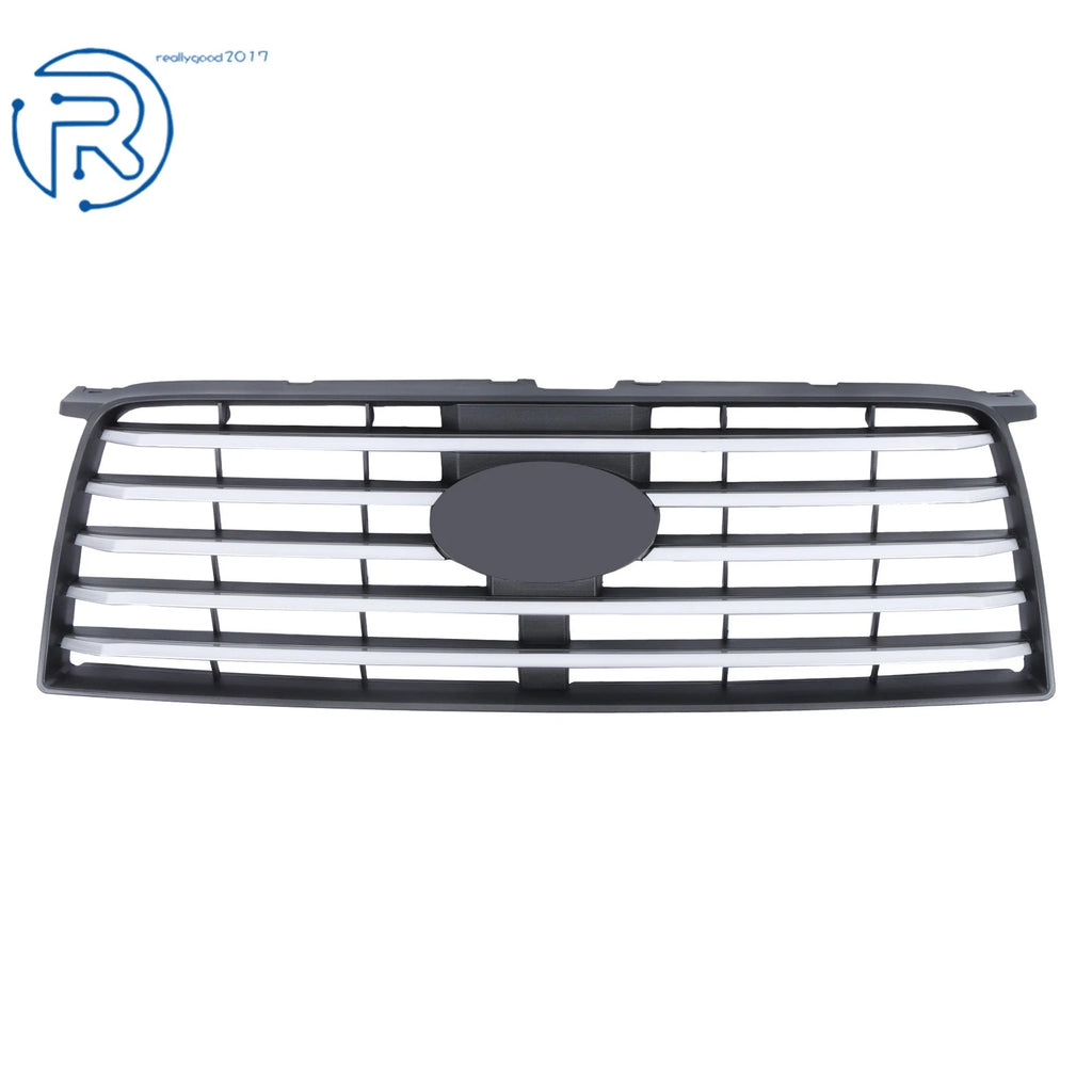 Front Bumper Upper Grille Silver Accent Bar for Subaru Forester (2006-2008)