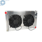 3 Row Aluminum Radiator Shroud Fan for Monte Carlo Camaro (1978–1987)