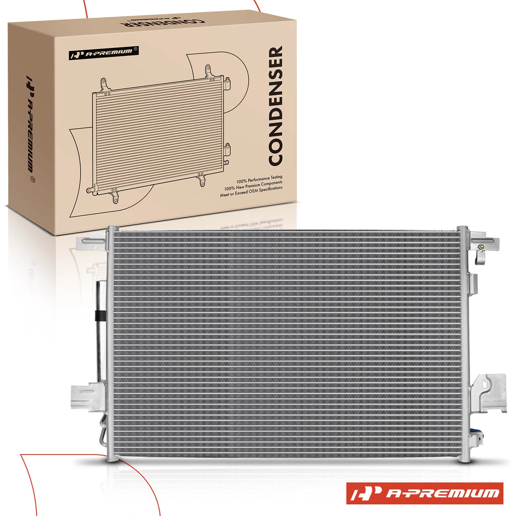 A/C Condenser with Receiver Drier for Mitsubishi Lancer Outlander Sport (2011–2018)