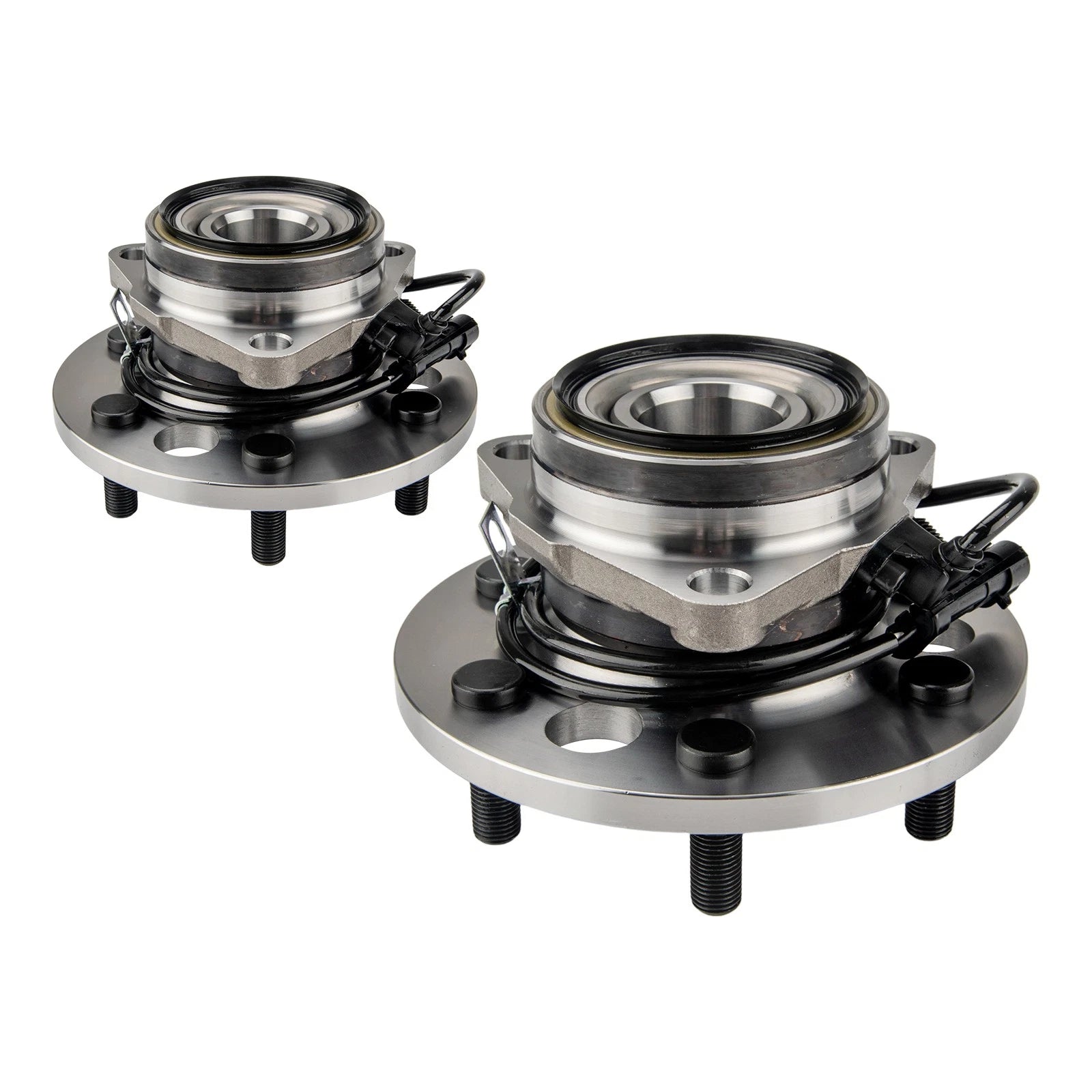Front Wheel Hub Assembly Pair for 1995-1998 Chevy K1500 & GMC K1500 (1995–1998)