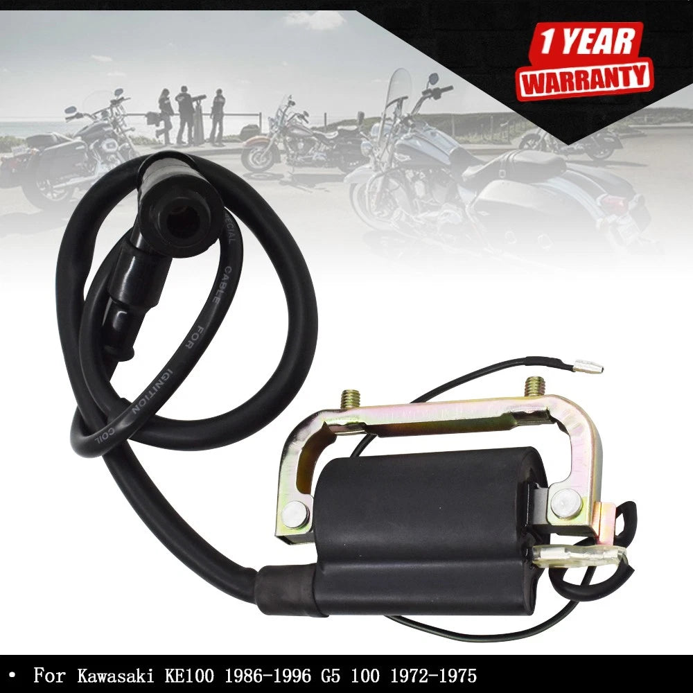 Ignition Coil for Kawasaki KE100 G5 100 (1972–1996)