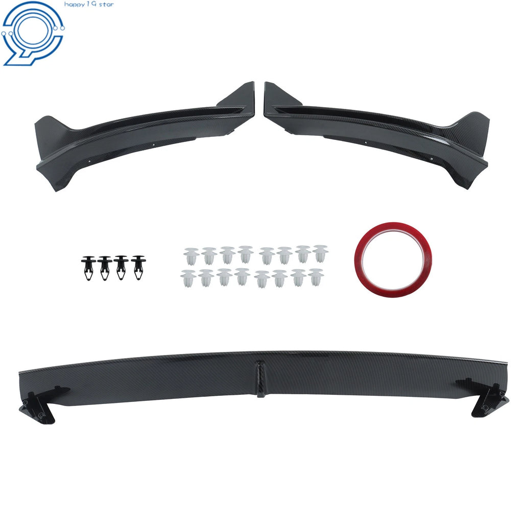 Carbon Style Front Bumper Lip Splitter for Tesla Model Y (2020-2024)