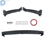 Carbon Style Front Bumper Lip Splitter for Tesla Model Y (2020-2024)