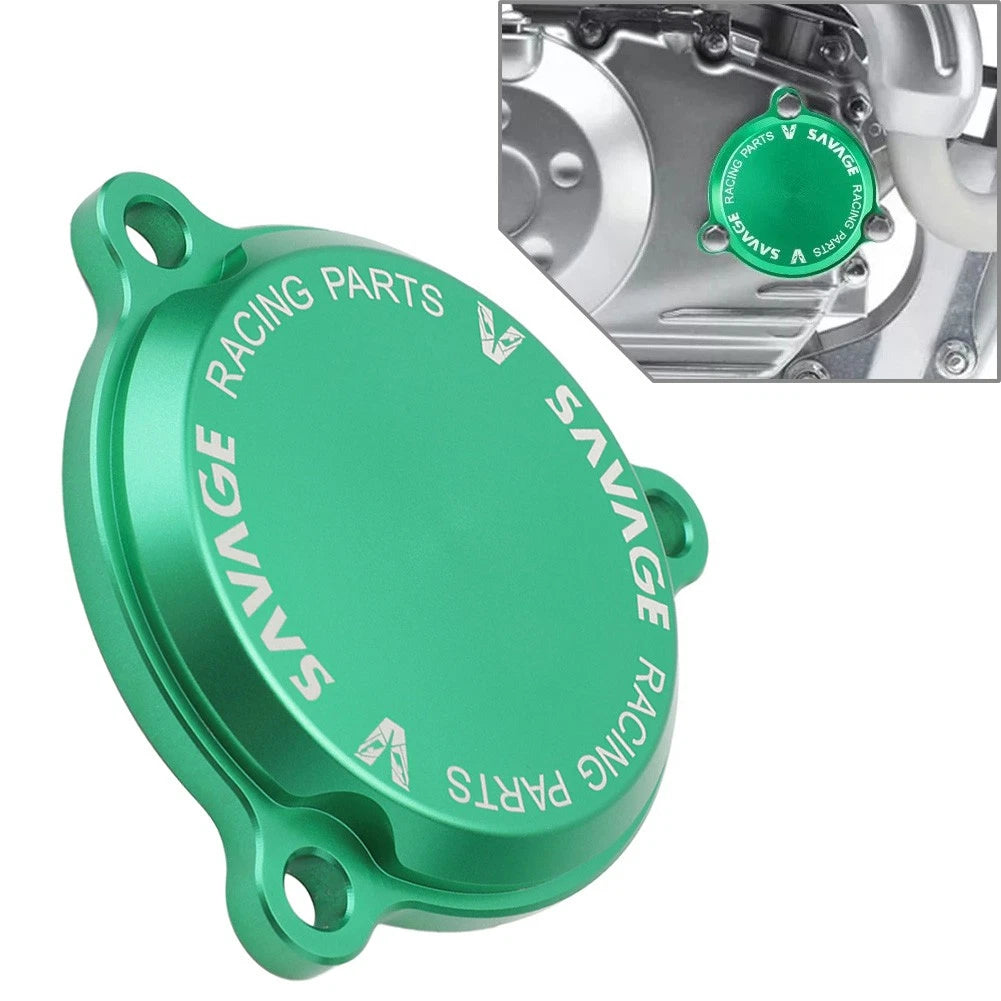 Engine Oil Filter Cover Cap for Kawasaki KLX 140/140L/140G (2018–2023)