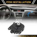 HVAC Air Door Actuator Heater Blend for Toyota Tacoma (2005–2023) No. 604332/8710604040