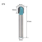 4X CNC Carbide Router Bits for Milling