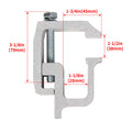 6X Truck Cap Topper Clamps for Truck Bed Rack (Universal Fit)