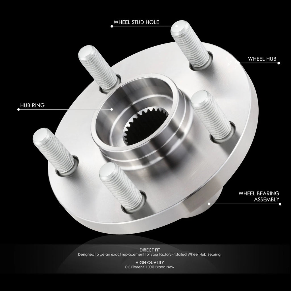 Front Left Right Wheel Bearing & Hub Assembly for Toyota Vibe Celica Corolla Matrix (2000–2018)
