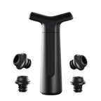 Vacuum Pump Wine Preservation Tool with 4 Bottle Stoppers