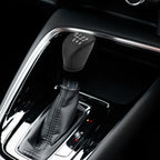 Gear Shifting Knob Cover Trim for Nissan Qashqai (2008–2012) Faux Leather Black