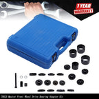 25-Piece Pneumatic Master Front Wheel Drive Bearing Adapter Tool Kit for [Make Model] 