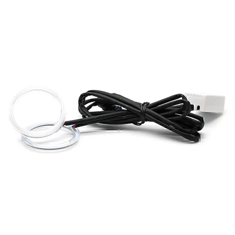 RGB COB LED Halo Rings for Car Headlight Angel Eyes - 95MM