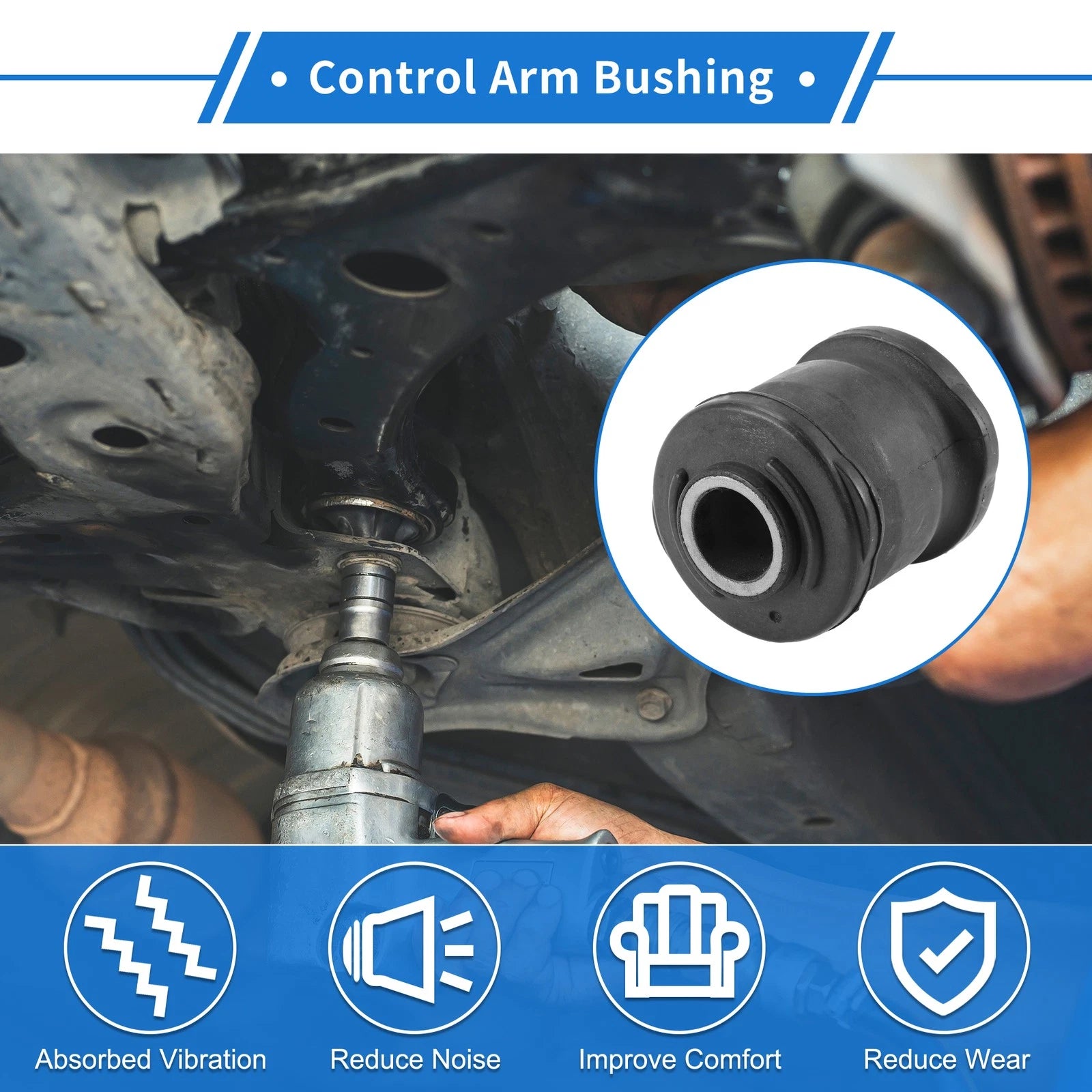 Front Lower Control Arm Suspension Bushing No. 4865512050 for Toyota Corolla 