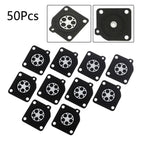 50Pc Carburetor Metering Diaphragm Rebuild for ZAMA C1U (A015010)