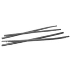 Set of 4 Weatherstrips Window Door Belt Molding Trim for Honda Civic (2016–2018)