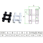 Fishing Rod Holders for Garage Wall Mount (Universal Fit)