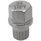 Hollow Car Anti-Theft Wheel Lock Lug Nut Removal Key for Car