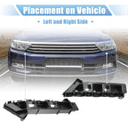 2X Front Left Right Side Bumper Cover Bracket No. 561807184A for Volkswagen 