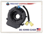 Clock Spring 93490-C1420 for Hyundai Sonata (2018–2019) w/o Heated Steering Wheel
