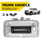 Tailgate Handle for Chevrolet Silverado 1500 (2014–2015) Chrome with Camera Hole