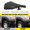 Front Bumper End Cap for Toyota Tacoma (2012–2015) - Passenger Side, Textured