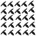 25pcs Hood Insulation Retaining Clips for Toyota 