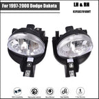 Set of 2 Fog Lights for Dodge Dakota (1997–2000)