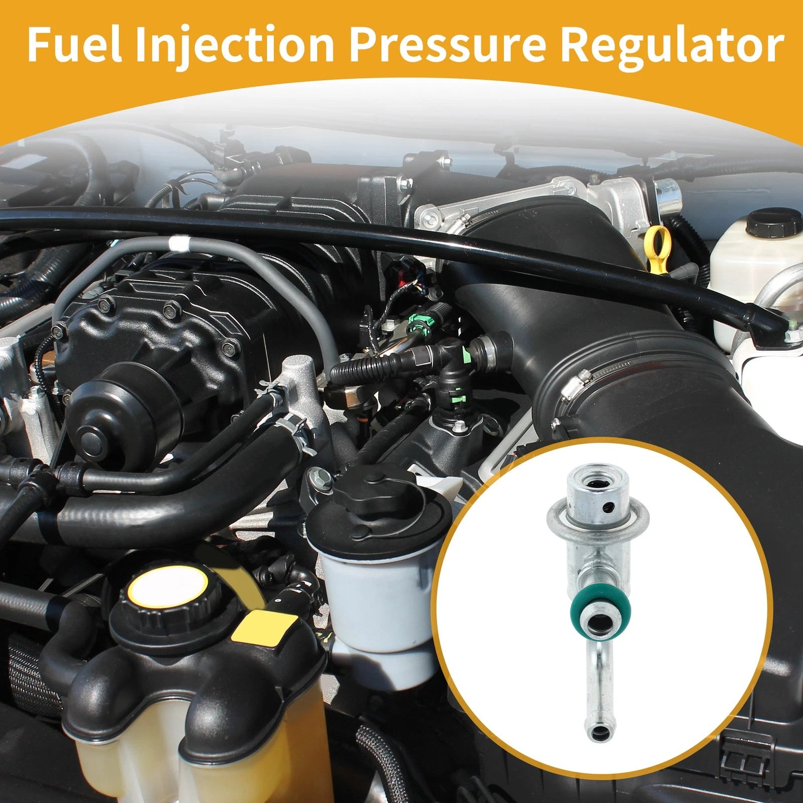 Fuel Pressure Regulator for Toyota Highlander (2001–2003) No. 2302070010 Metal