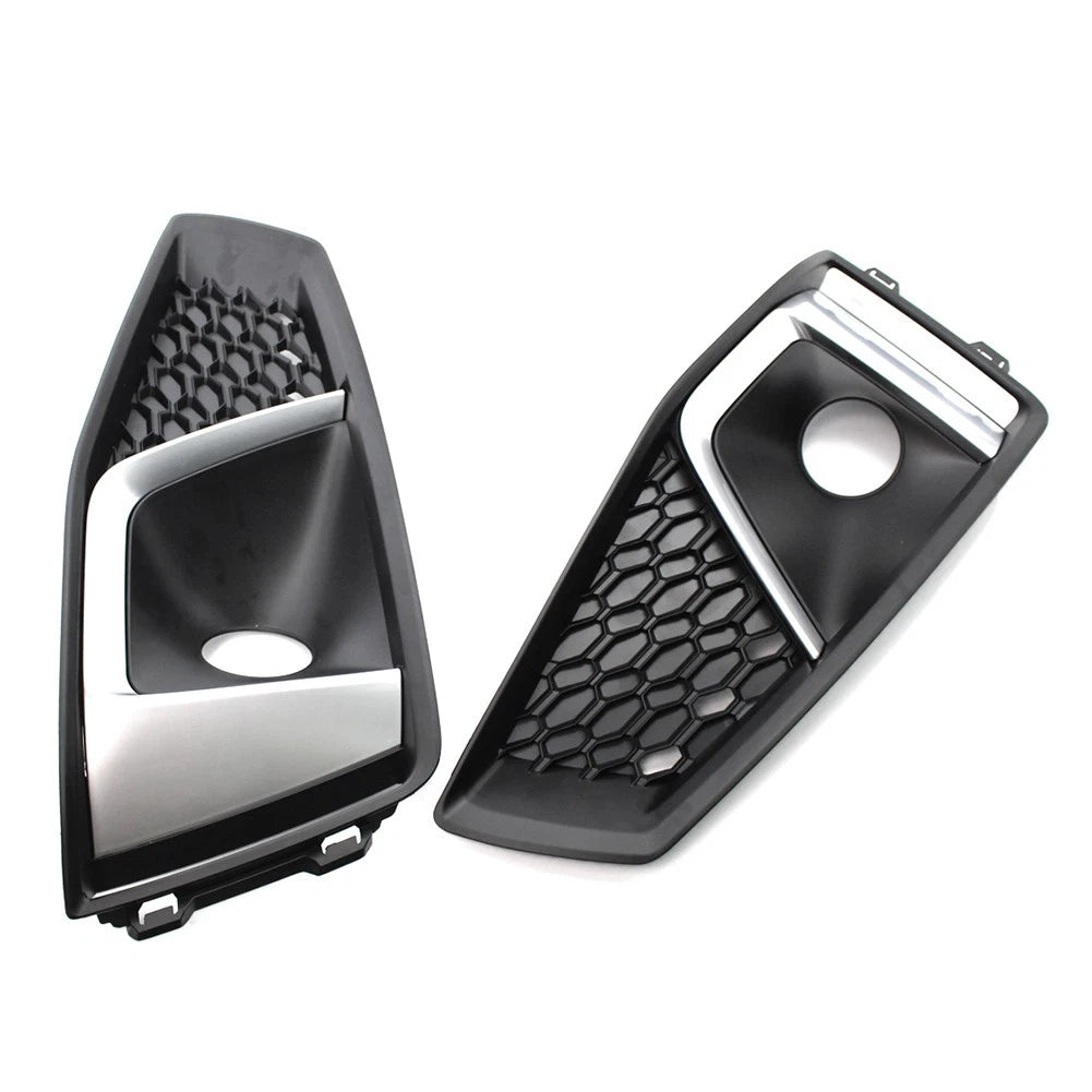 Front Bumper Grille Fog Light Lamp Cover for Audi A4 B9 S4 (2018–2020)