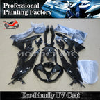 Glossy Black Fairing Kit for Kawasaki Ninja ZX6R (2009–2012)