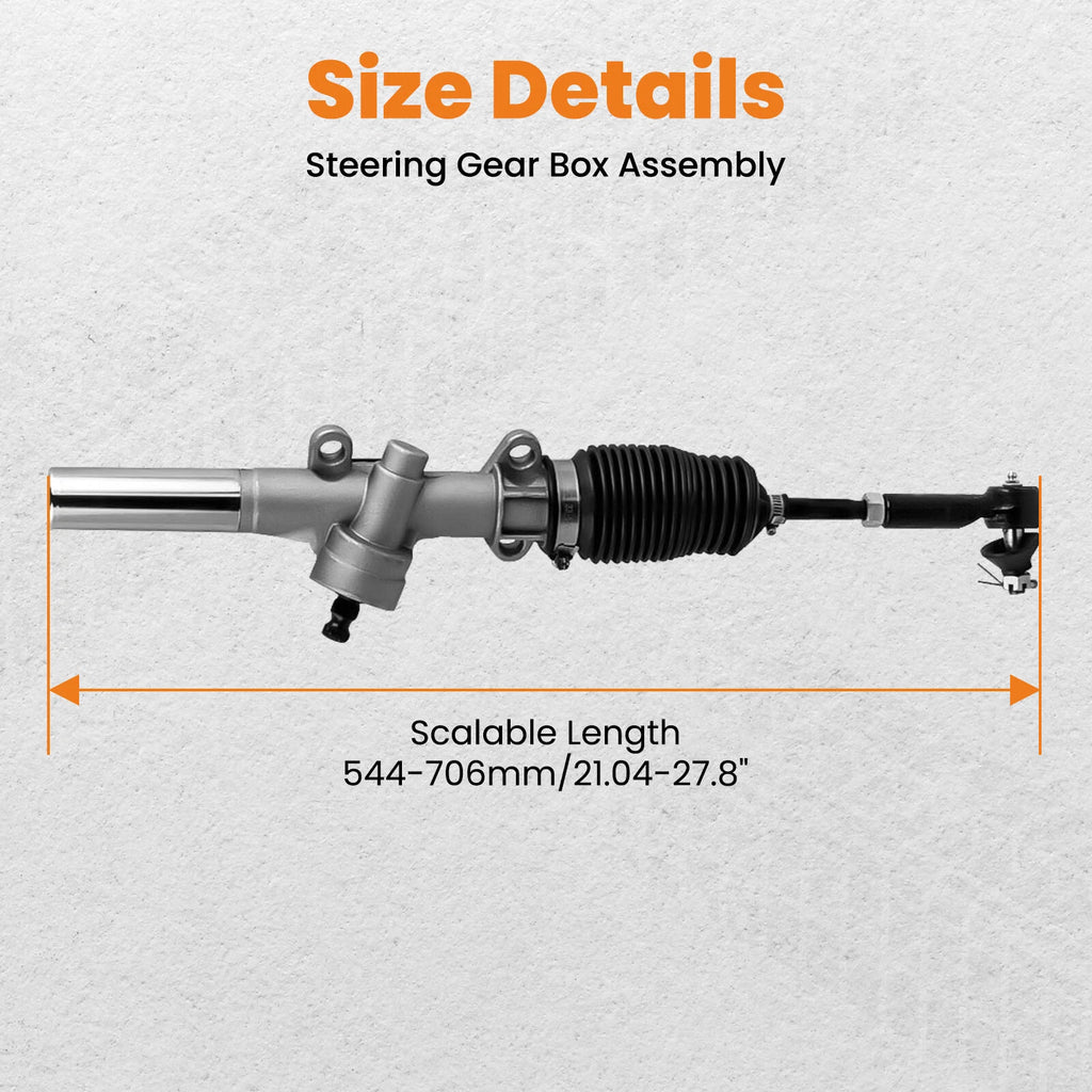 Steering Gear Box Assembly for EZGO Golf Cart (2001-2019)