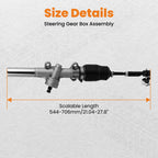 Steering Gear Box Assembly for EZGO Golf Cart (2001-2019)