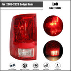 Tail Light for Dodge Ram 1500 2500 3500 (2009–2020) Left Driver Side