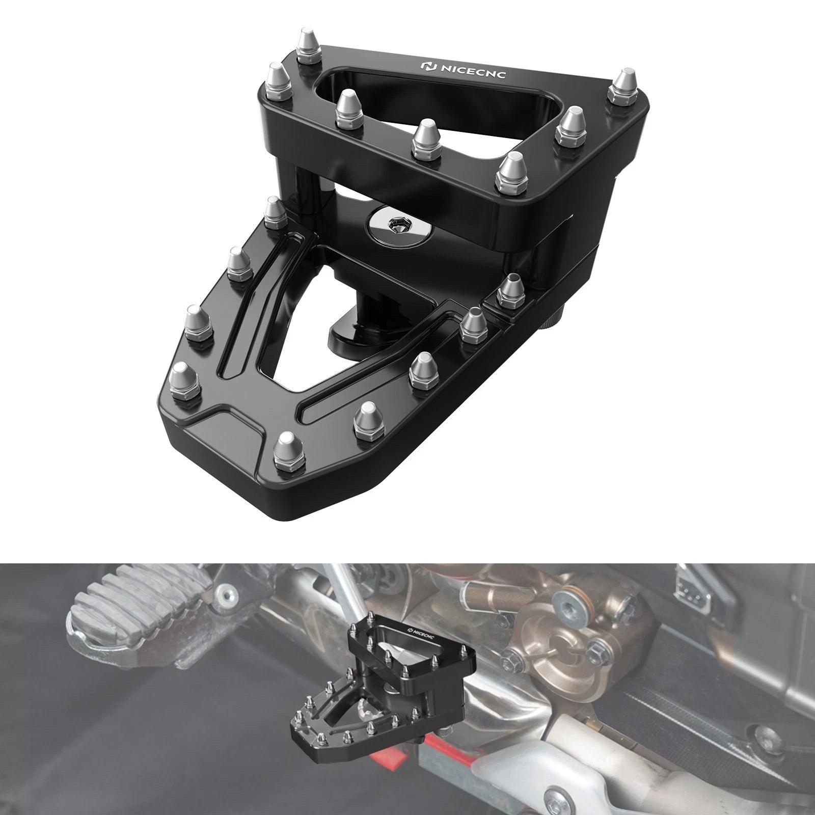 Foot Brake Lever Pedal Extension Pad for Honda CRF1000L Africa Twin (2016–2019)