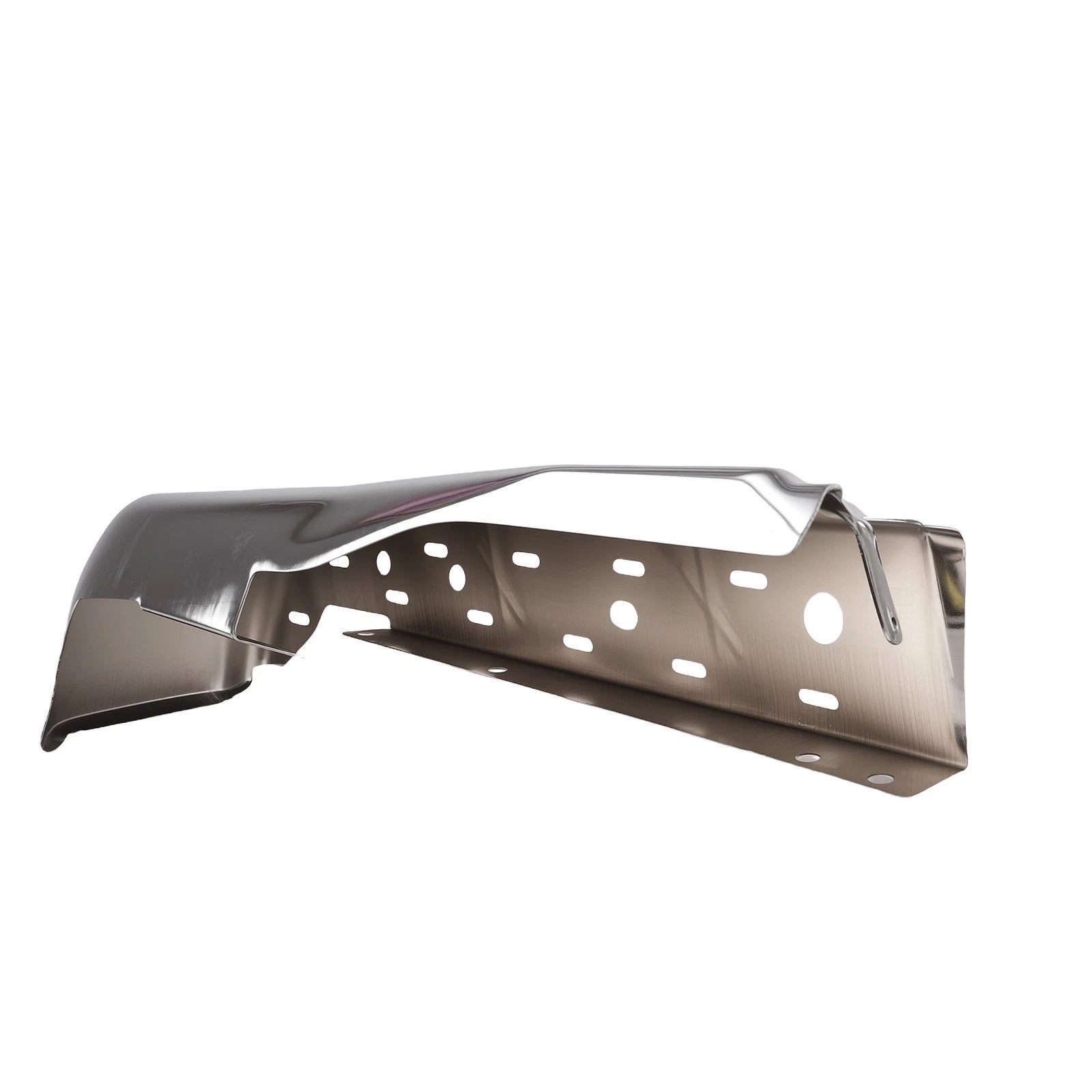 Chrome Steel Left Side Rear Bumper End for Ford F150 (2015–2020)