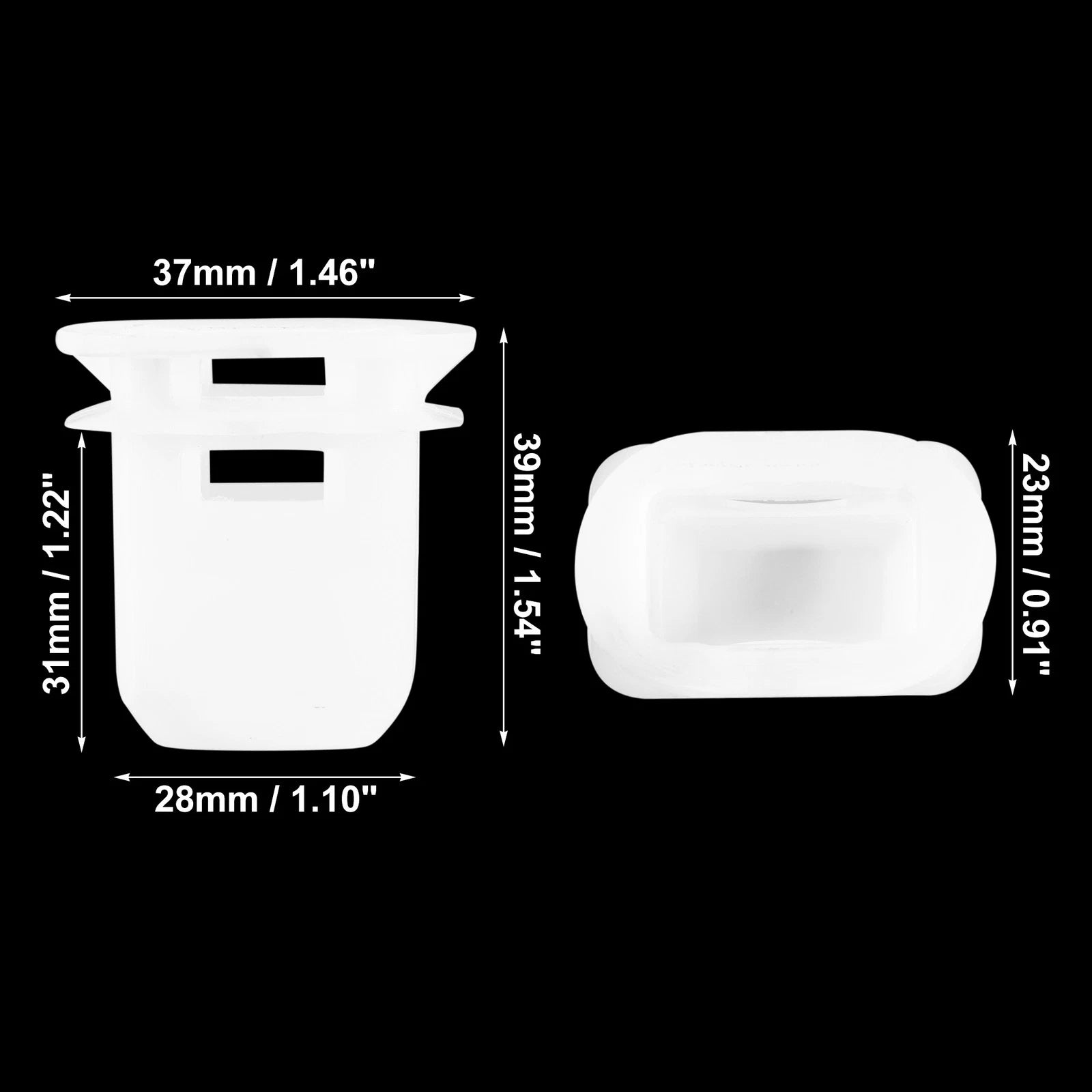 2 Pack Rear Seat Cushion Pad Clips for Toyota Avalon (2005–2012)