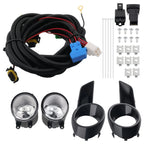 Fog Light Set for Toyota Highlander (2008–2010) w/Switch Bulb Bracket 814810E030C0