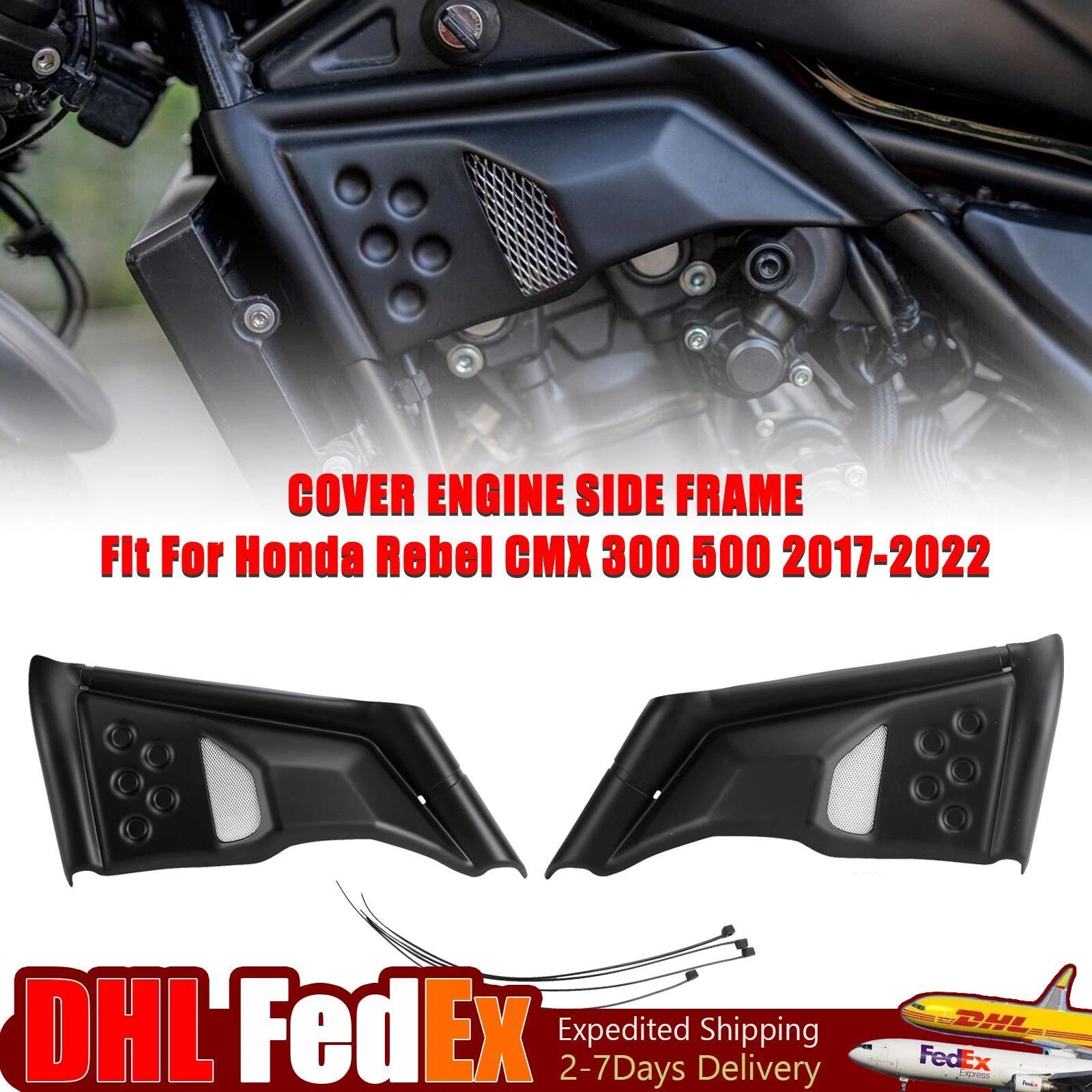Fairing Guard Case Cover for Honda Rebel CMX 300 500 (2017–2022) U3