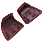 Inner Fairing Glove Box Doors for Harley Road Glide (2015–2024) Wicked Red Denim