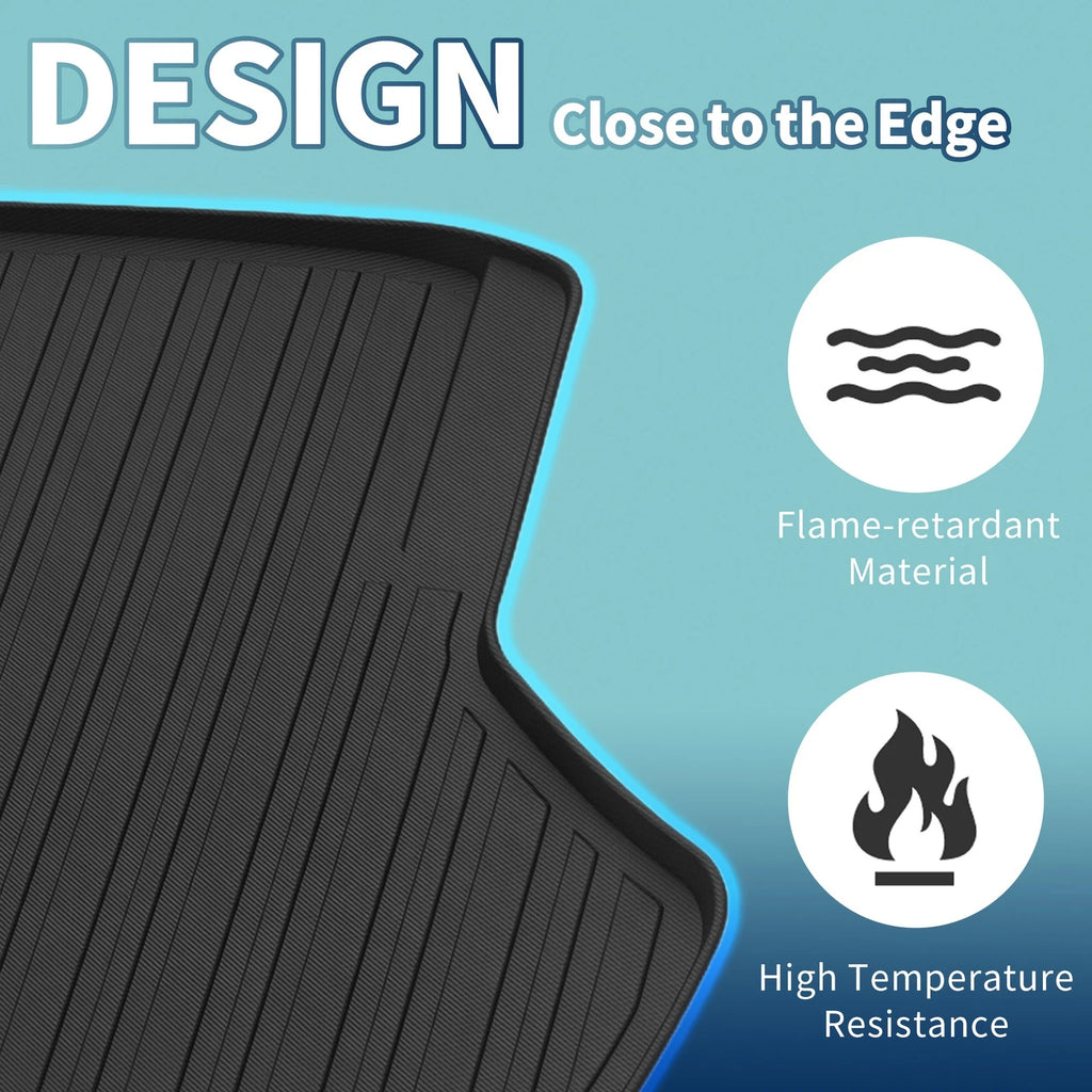 Flat Face Cargo Liner Rear Trunk Mat for Honda Civic (2022–2024) TPE
