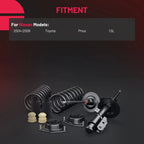 Complete Front Struts and Shocks with Sway Bar Links for Toyota Prius (2004–2009)