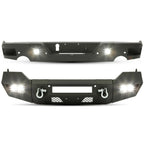 Front/Rear Bumper with LED Lights for Dodge Ram 1500 (2013-2022)