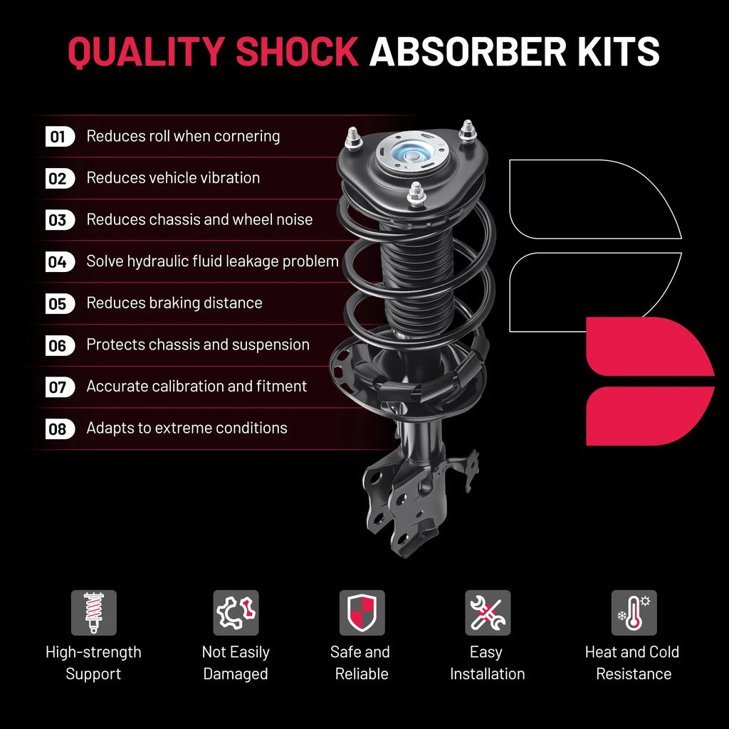 Strut and Coil Spring Assembly for Toyota Prius 1.8L (2010-2015)